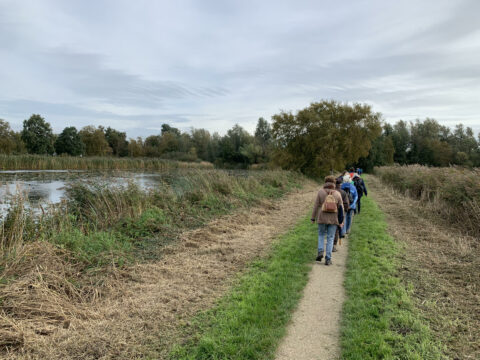 Winterwandelen met IVN - foto: Hans Tuinenburg